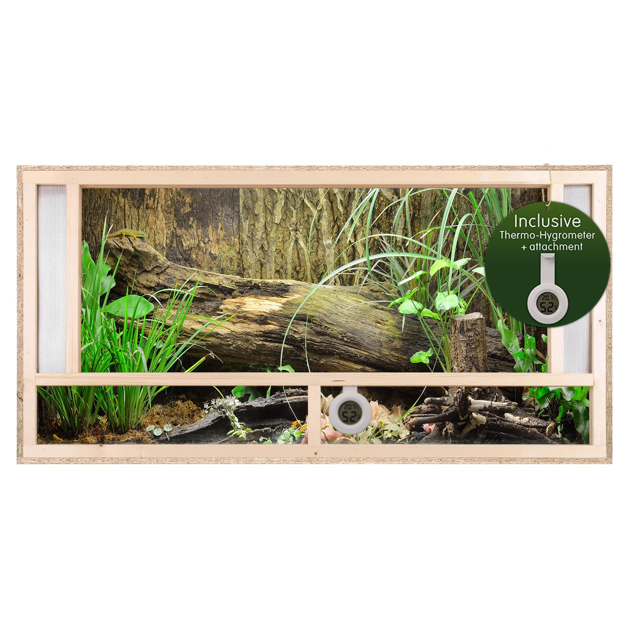 Repiterra Terrarium aus Holz mit Frontbelüftung 120x60x60 cm