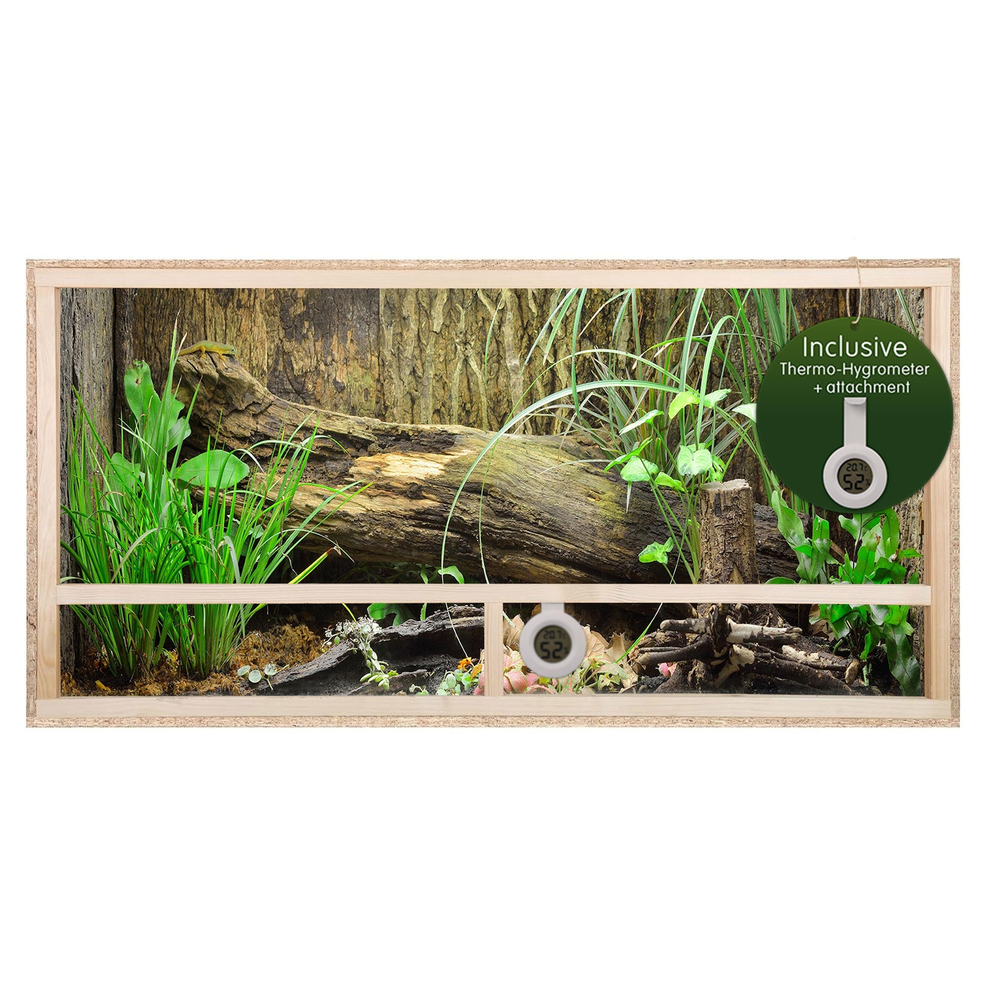 Repiterra Terrarium aus Holz mit Seitenbelüftung 120x50x50 cm