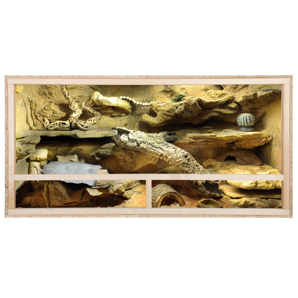 Repiterra Terrarium aus Holz für Schildkröten 100x50x50 cm