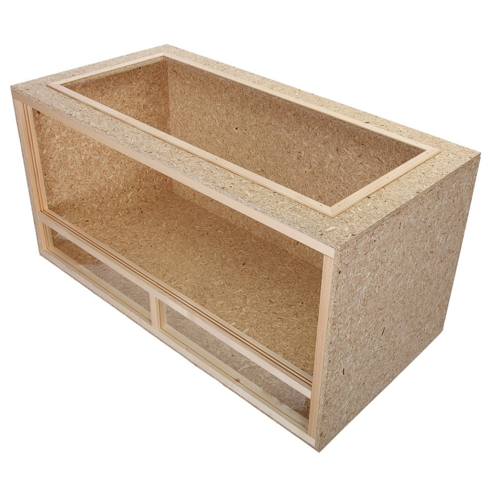 Repiterra Terrarium aus Holz für Schildkröten 120x60x60 cm