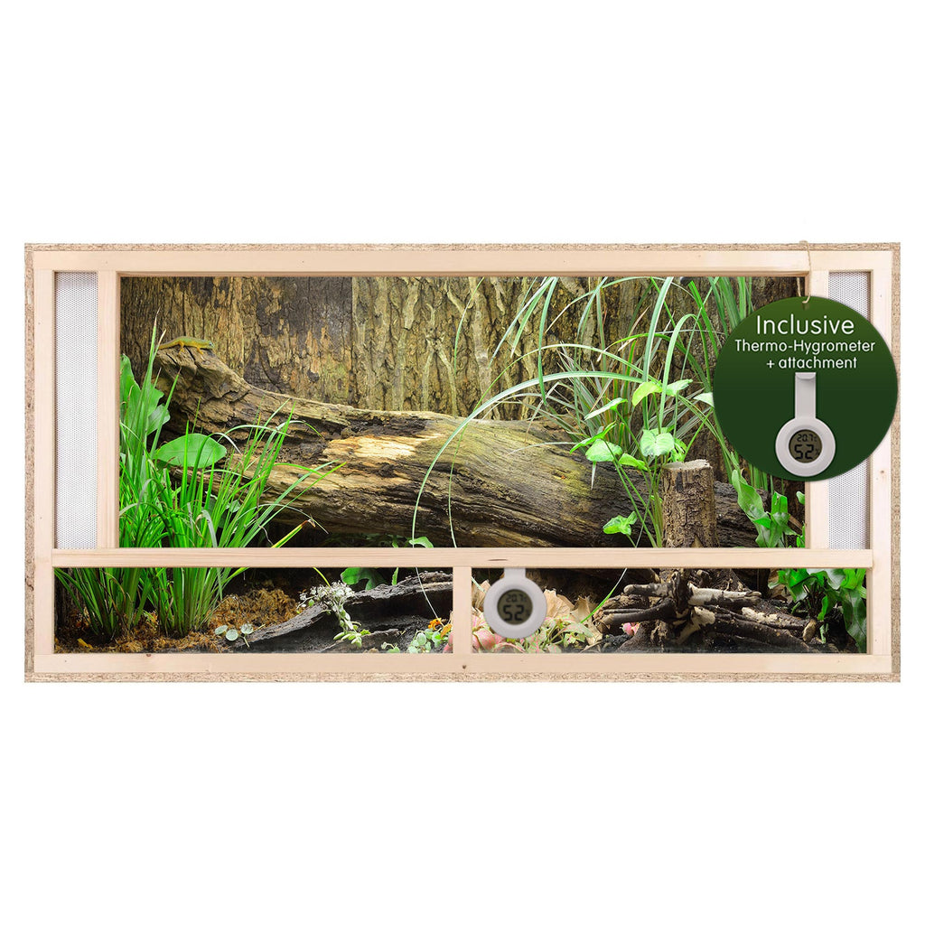 Repiterra Terrarium aus Holz mit Frontbelüftung 120x60x60 cm
