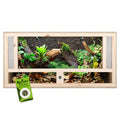 Repiterra Terrarium aus Holz mit Frontbelüftung 80x40x40 cm