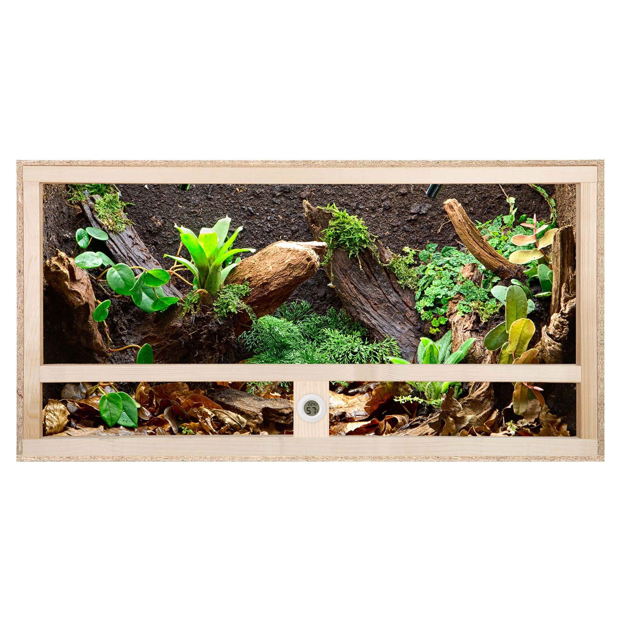 Repiterra Terrarium aus Holz mit Seitenbelüftung 60x30x30 cm