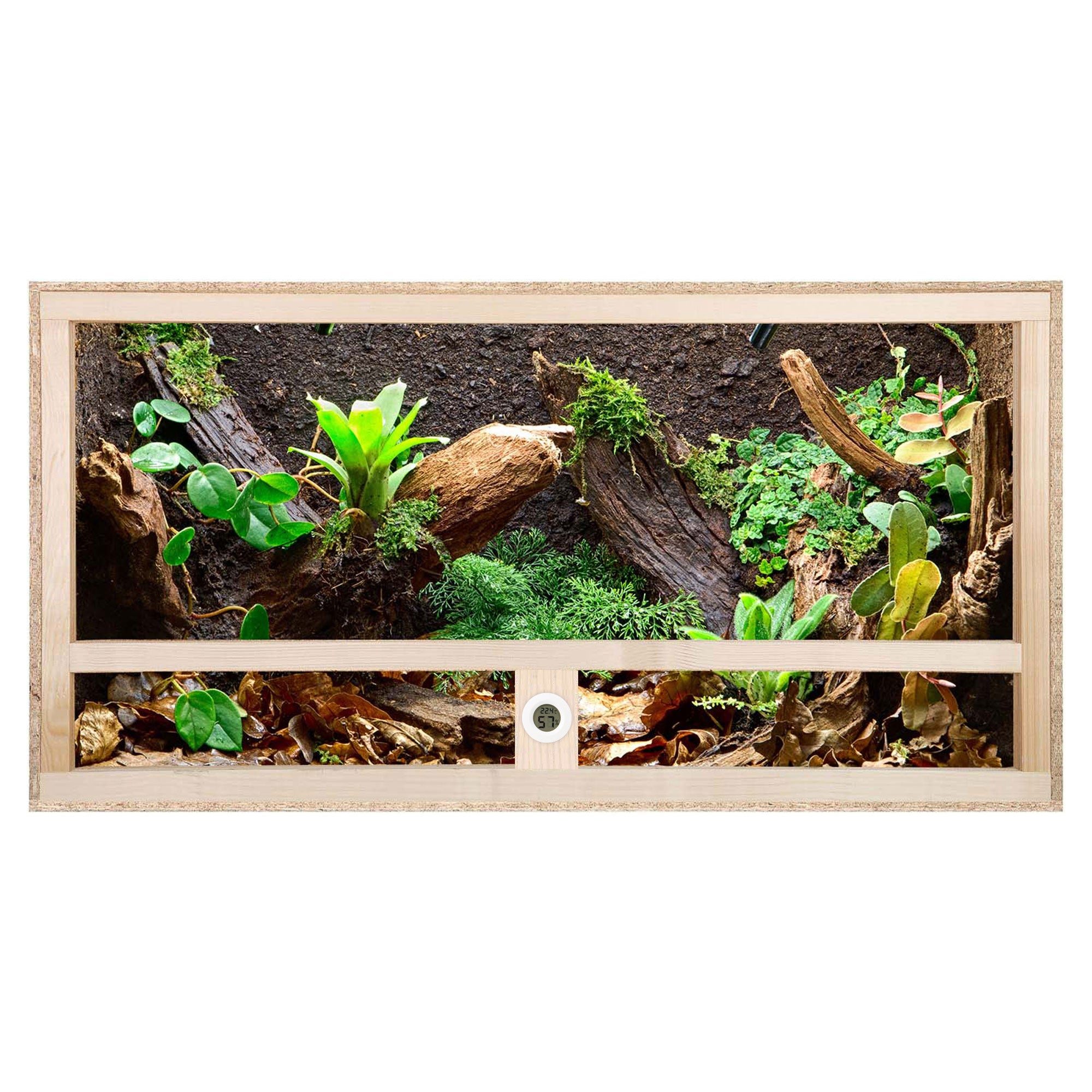 Repiterra Terrarium aus Holz mit Seitenbelüftung 80x50x50 cm