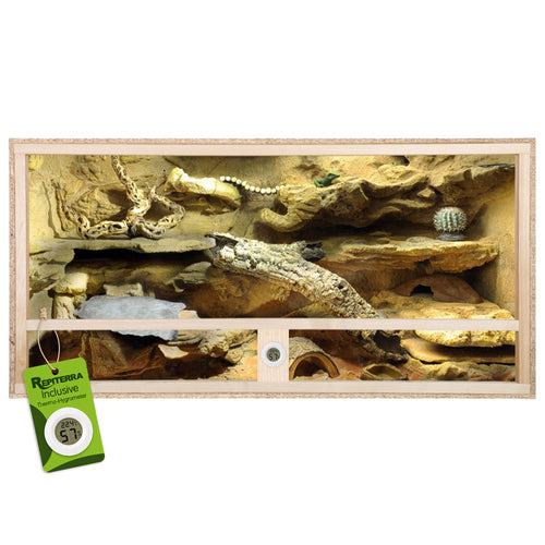 Repiterra Terrarium aus Holz für Schildkröten 100x50x50 cm